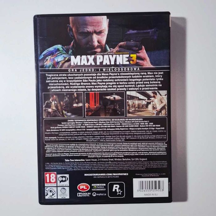 Max Payne 3 wydanie PC