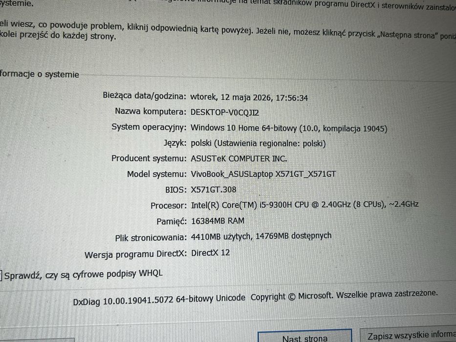 Laptop Asus Vivobook