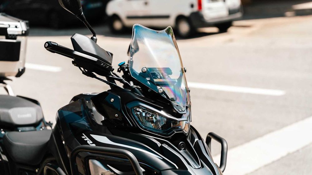 Benelli TRK 702 c/ Cases e crashbar