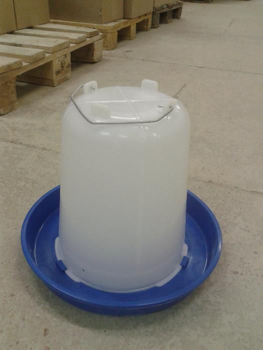 Комплект поїлка + годівниця бункерна для курей, качок, курчат