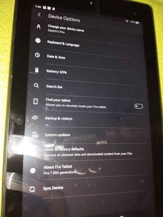 Amazon Fire 7 9th Gen