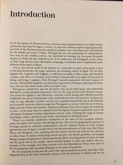 Robert C. Smith: The Art of Portugal (1968)