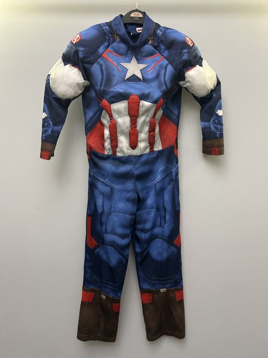 Strój przebranie Kapitan Ameryka Avengers 7/8 lat