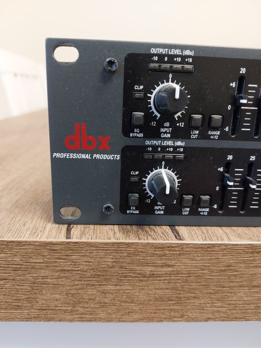 Dbx 231 equalizer procesor korektor graficzny bramka