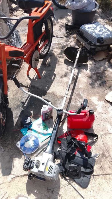 Roçadora completa com kit