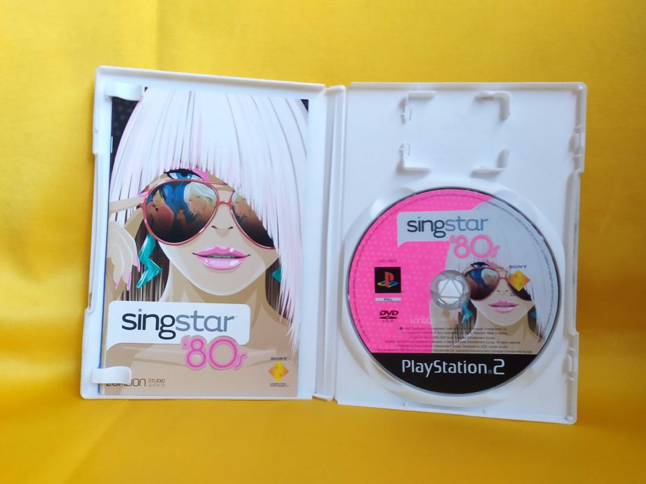 [Polska wersja] Gra SingStar 80's Lata 80-te PS2 PlayStation 2