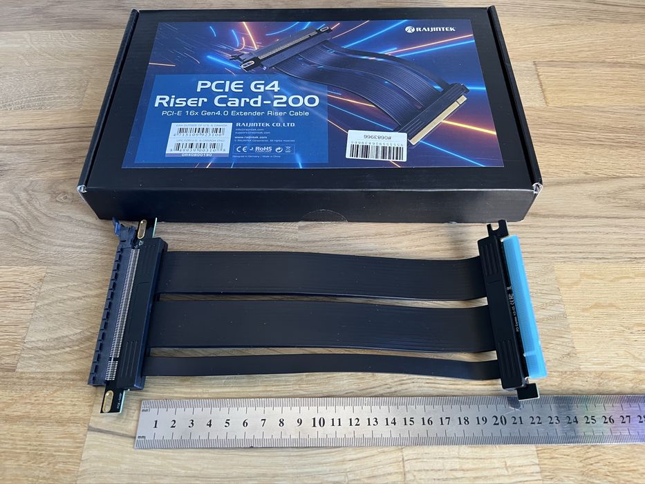 Райзер Raijintek PCI-E 4.0 X16 G4 Riser Cable 20см