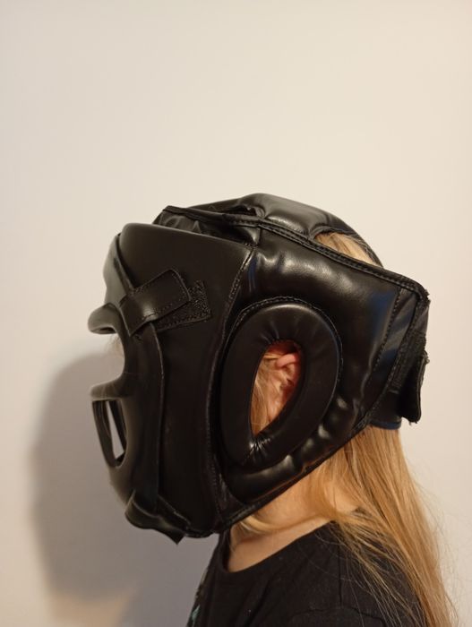 Kask karate  z ochraniaczami