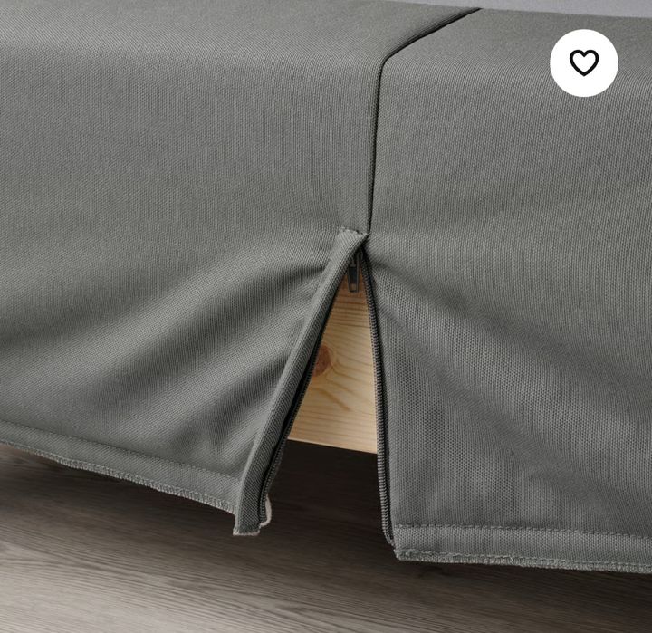 Nowe -40% Ceny łóżko kontynentalne LYNGÖR + materac VALEVAG Ikea spręż