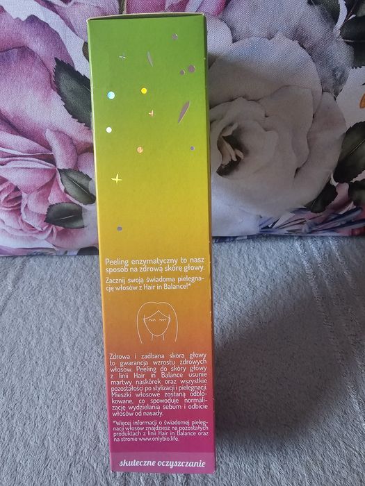 ONLYBIO Peeling enzymatyczny do skóry głowy 125 ml