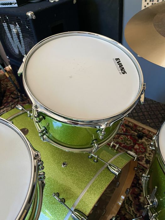 Ddrum Dios Maple (Green Sparkle) – Pro Shell Set + Werbel (100% North American Maple)