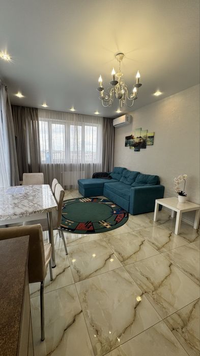 Кухня-студия и спальня ЖК Острова