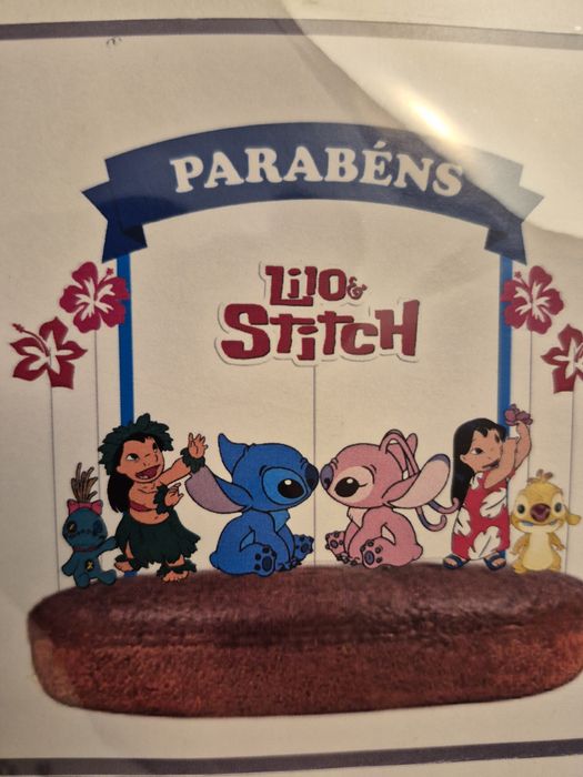 Topo de bolo do Stitch