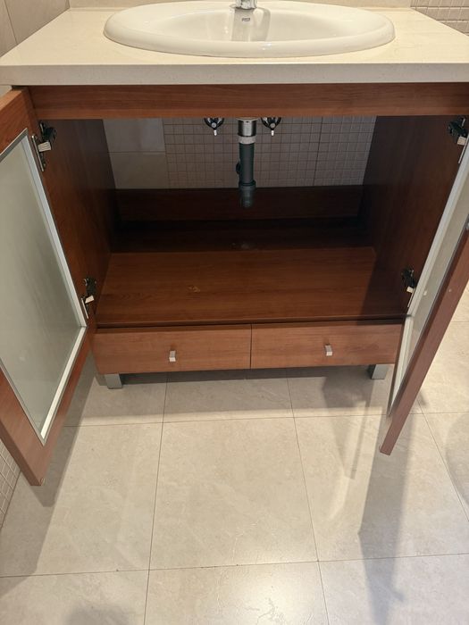 Movel Wc com lavatorio e misturadora