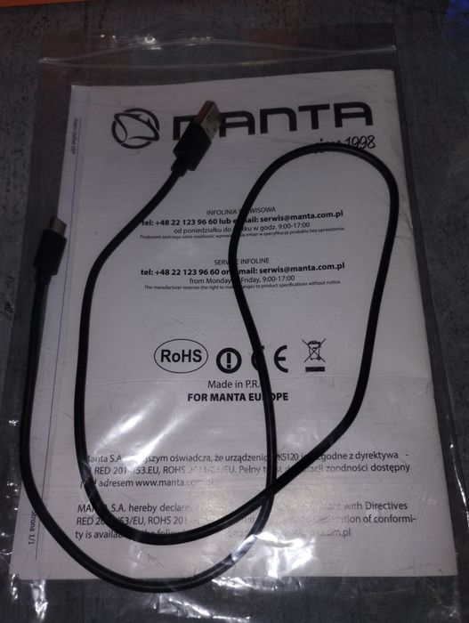 "REZERWACJA DO 15 TEGO"Manta Power Audio Speaker Xbass360 spk5120