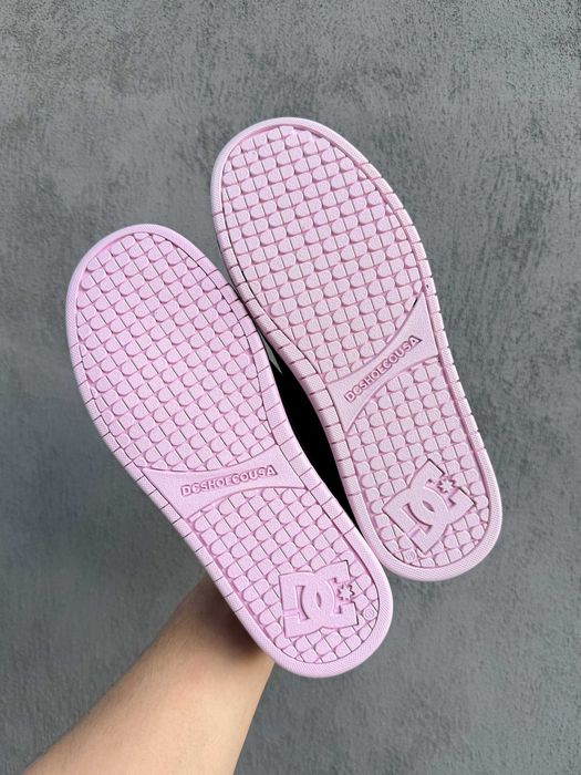 Жіночі кросівки DC Court Graffik "Black Pink Sabbath" Розміри 36-41