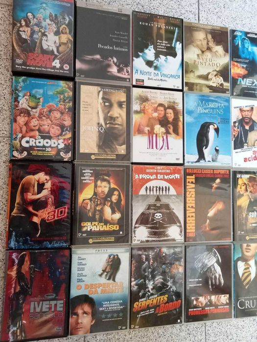 DVDs a 1 euro cada à escolha