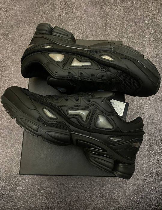 Adidas x Raf Simons Ozweego All Black