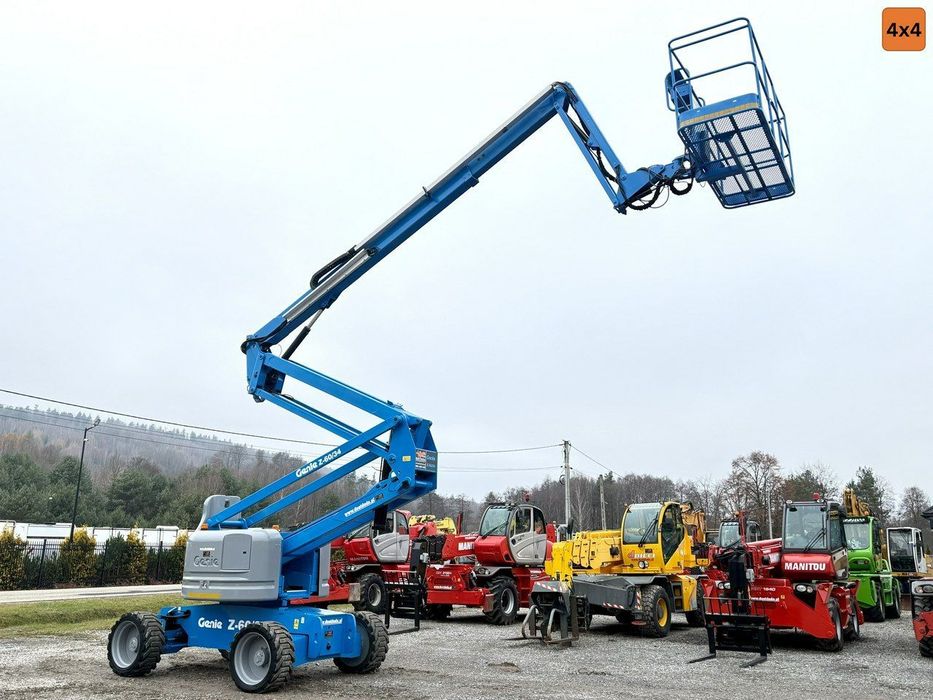 Manitou 200 ATJ,Genie Z60/34 PODNOŚNIK PRZEGUBOWY TELEKOPOWY JGL 4x4 4WD  Terenowy UDT Haulotte Zwyżka SUPER STAN !!! Możliwy Wynajem !!!