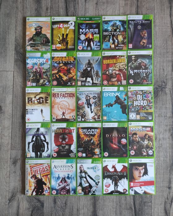 Gry Xbox 360 Elbląg Wysyłka OLX InPost