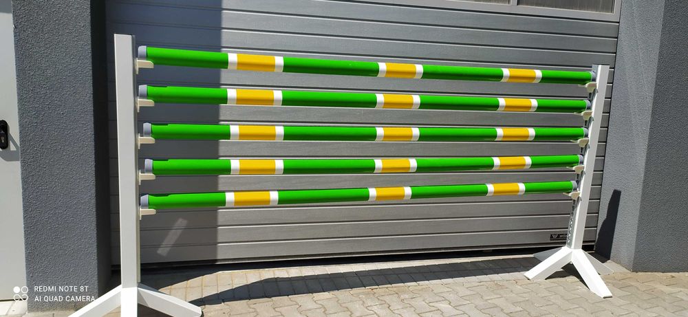 Przeszkody dla koni. Zestaw