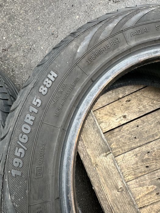 Шини 195 60 15 88H Premiorri Solazo комплект