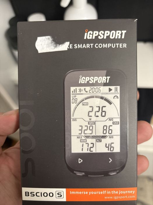 Licznik rowerowy z nawigacja GPS IGPsport BSC100s