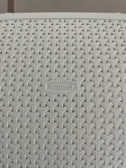 Cesto para roupa Curver Branco 45L