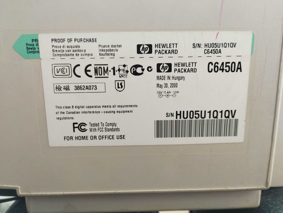 Impressora HP Deskjet 610C Hewlett Packard