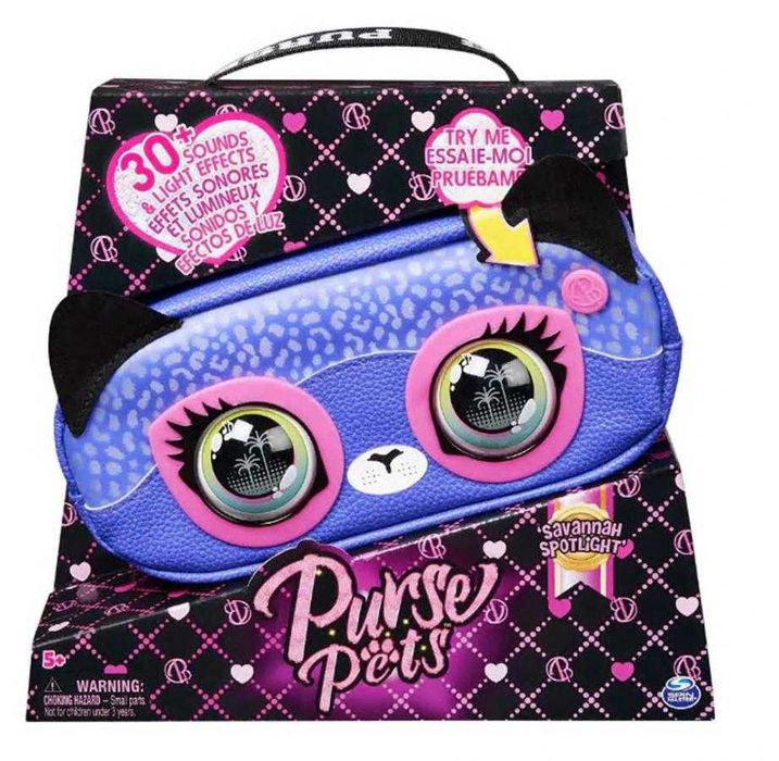 Purse Pets інтерактивна сумочка на пояс Гепард