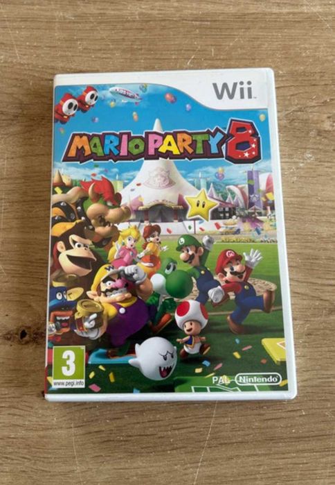 Mario Party 8 – Wii (PAL) — completo e em ótimo estado