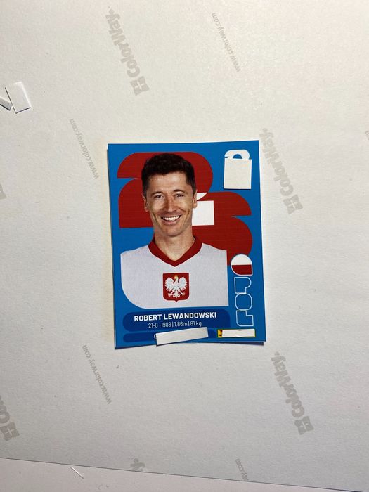 lewandowski handmade naklejka