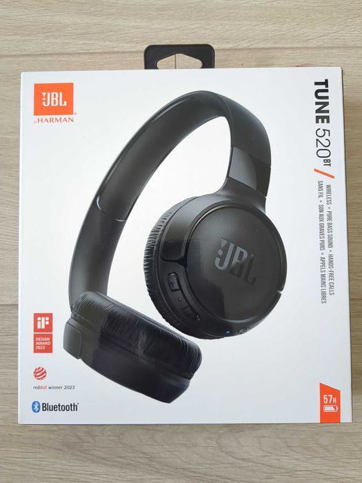 Słuchawki JBL 520 BT (nowe)