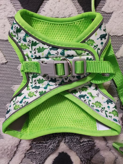 Szelki dla psa plus smycz nowy zestaw 7,5-9 kg