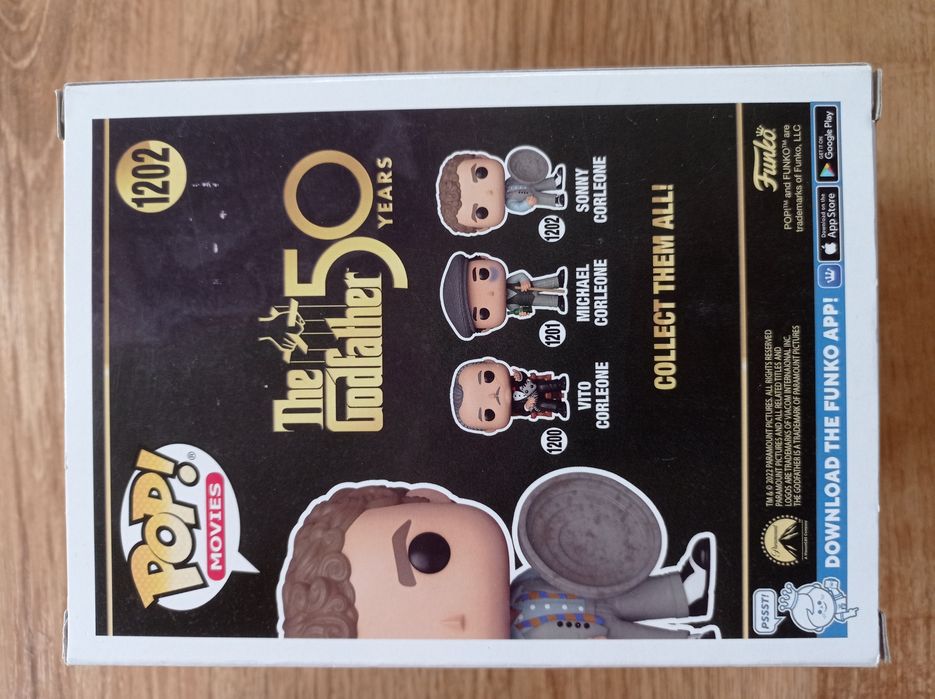 Funko Pop Movies, The Godfather, Sonny Corleone, 1202