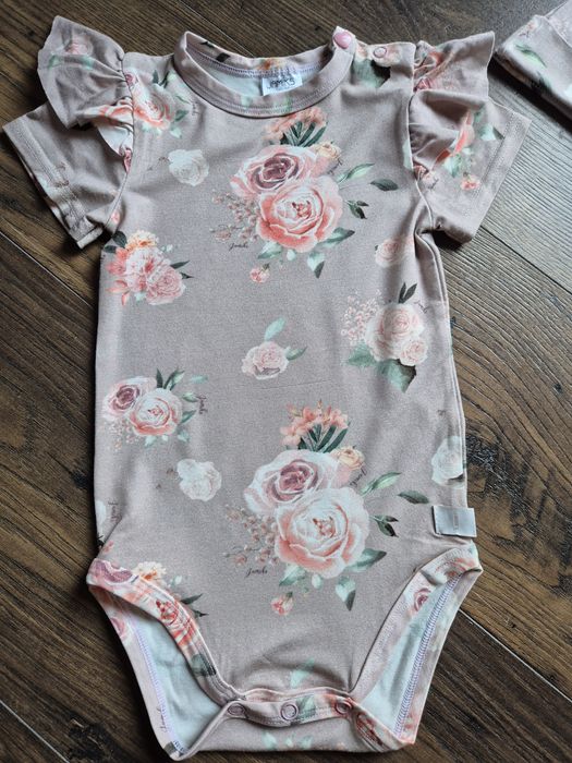 Body i czapeczka bambus 44 Nowe
