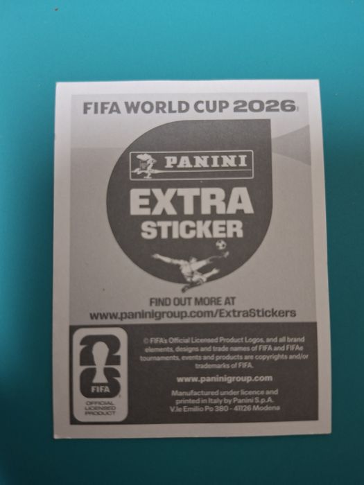 Cromo Panini Mundial 2026 Extra Sticker - Alphonso Davies