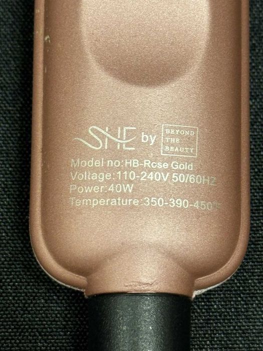 Modelador de Cabelo Cerâmico By She HB Rose Novo