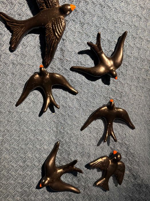 Conjunto de Andorinhas - Cor Preta (2)