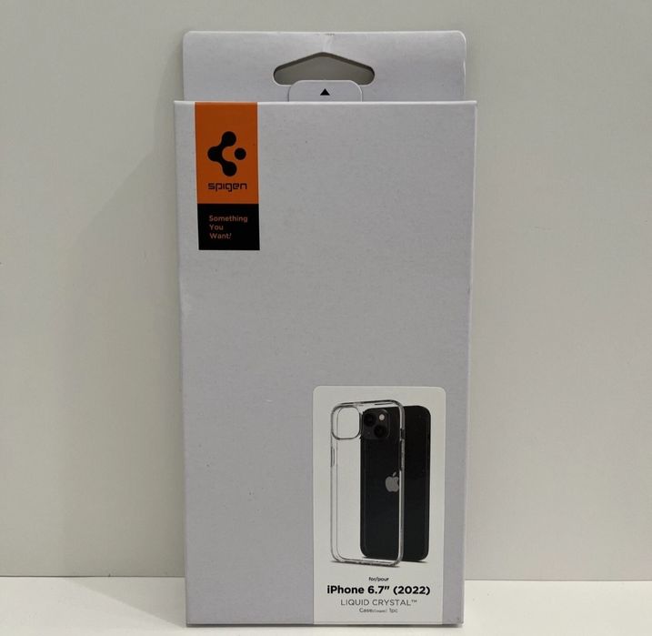 Чехол iPhone 14 Plus Spigen Liquid Crystal ACS04887