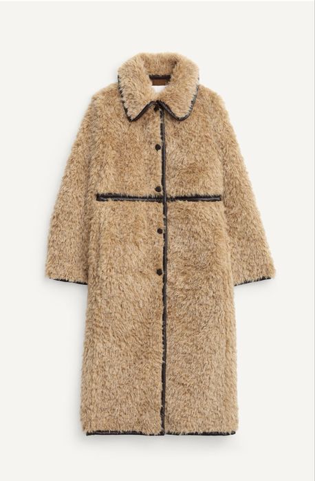 Пальто дублянка Zara Limited edition