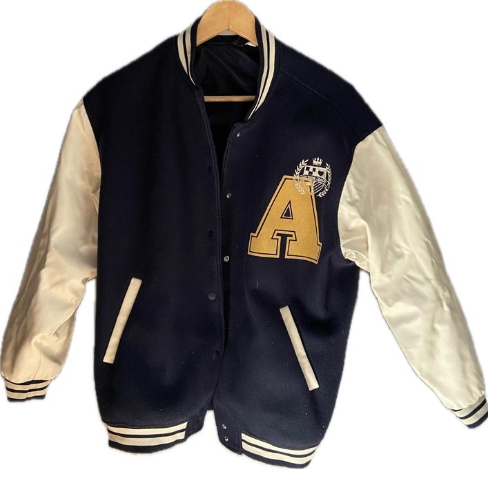 Kurtka bejsbolówka, varsity latterman, H&M rozmiar S