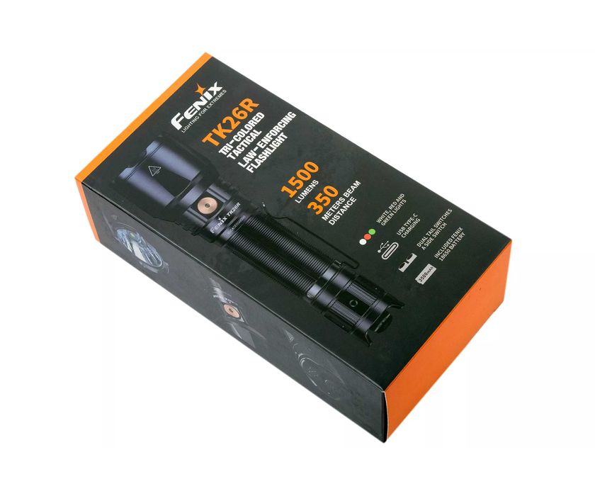 Fenix TK26R Ліхтар Тактичний (1500 Люмен 350 Метрів) ГАРАНТІЯ 5 РОКІВ!