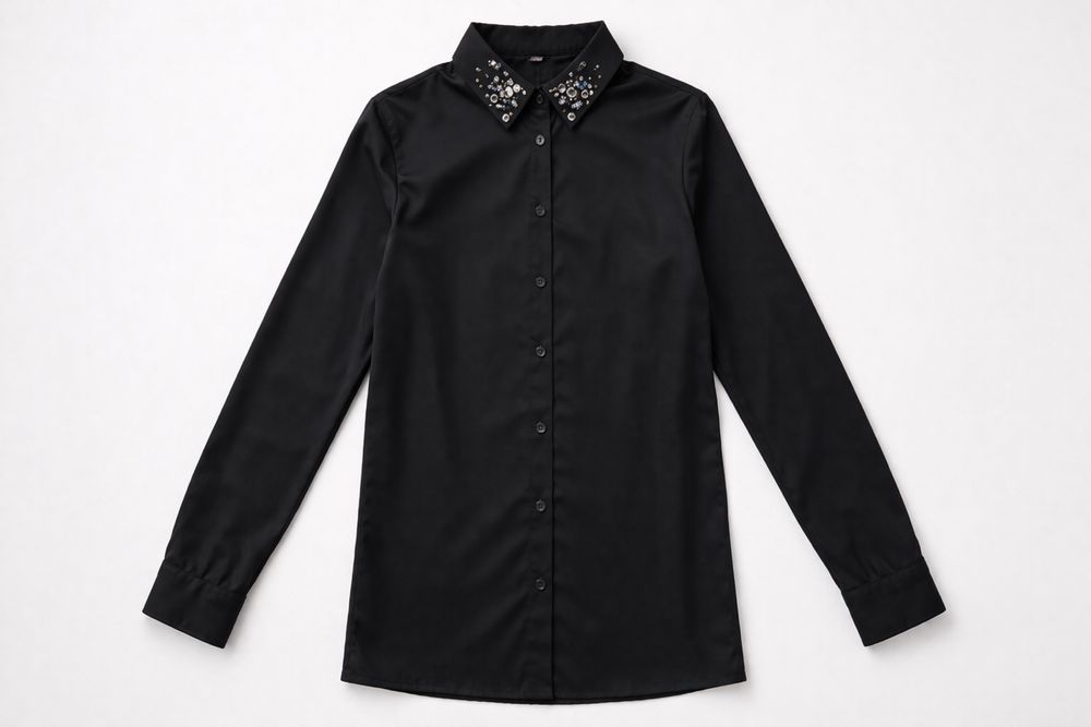 Elegancka czarna koszula rozm. XS H&M