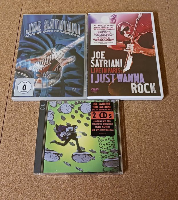 JOE SATRIANI / Discografia