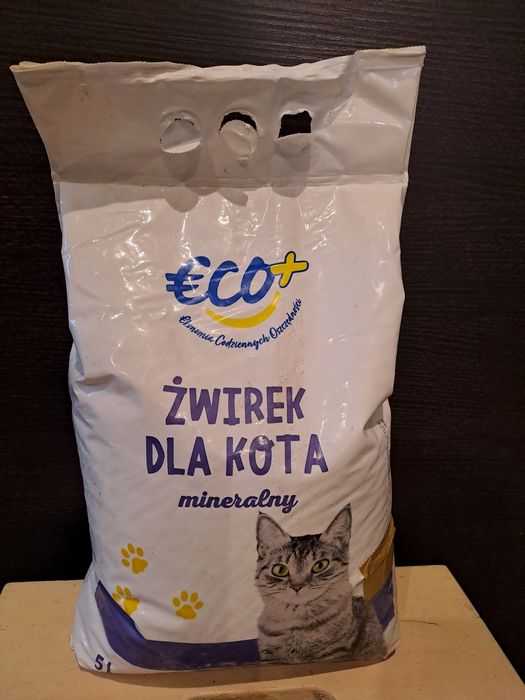 Żwirek dla kota 5L różne rodzaje