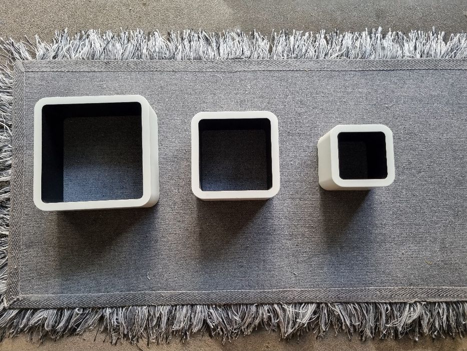 Zestaw 3 półek wiszących