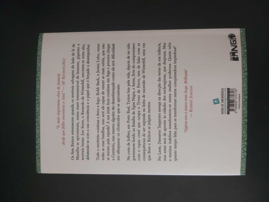 A Tormenta das Espadas - As Crónicas de Gelo e Fogo Livro 5