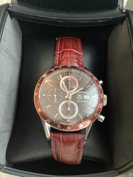 Tag Heuer Carrera Calibre 16 CV2013 z opakowaniem w super stanie