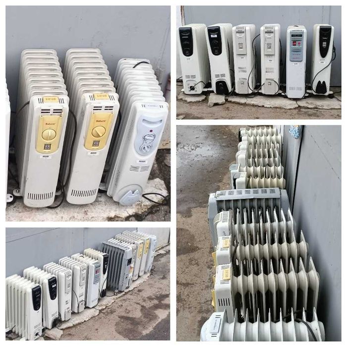 Обогреватели металлические /радиаторы масляные/ батареи